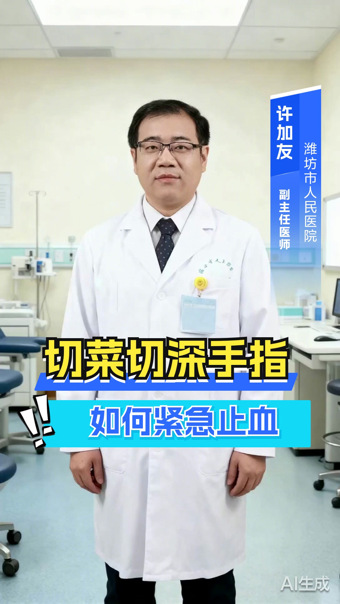 切菜切到手指有点深怎么止血