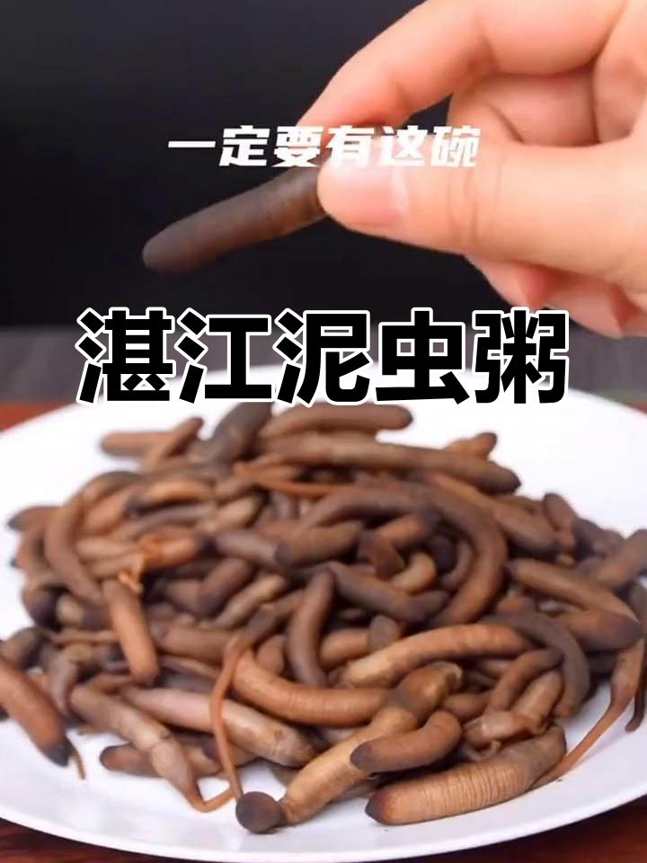 湛江泥虫粥,海鲜的天然鲜味