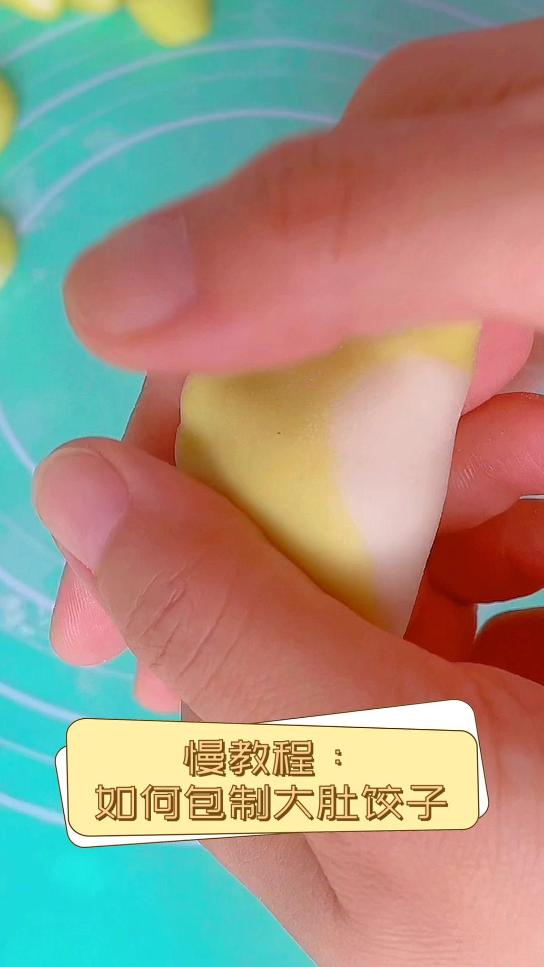 慢教程:如何包制大肚饺子