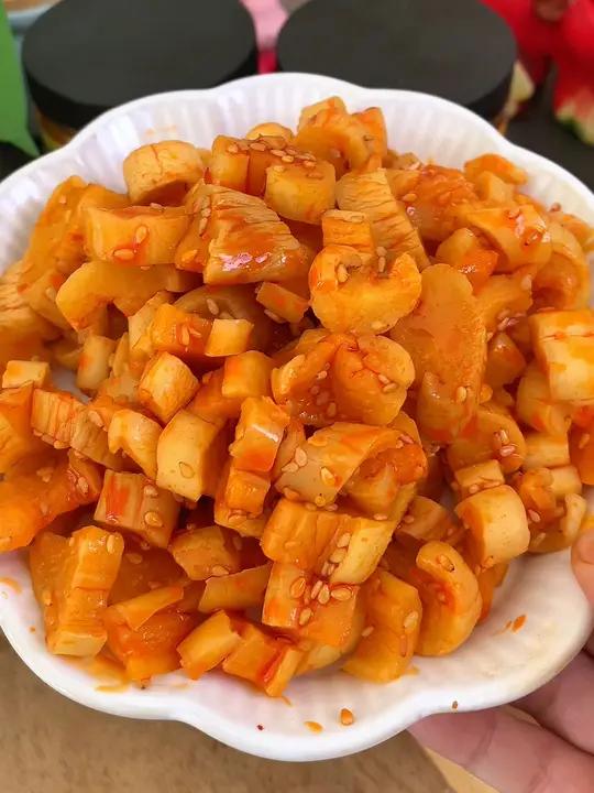 不能吃辣就选择蒜香和五香的萝卜干!美味可口 下饭菜 咸菜 萝卜干 高山脆萝卜干