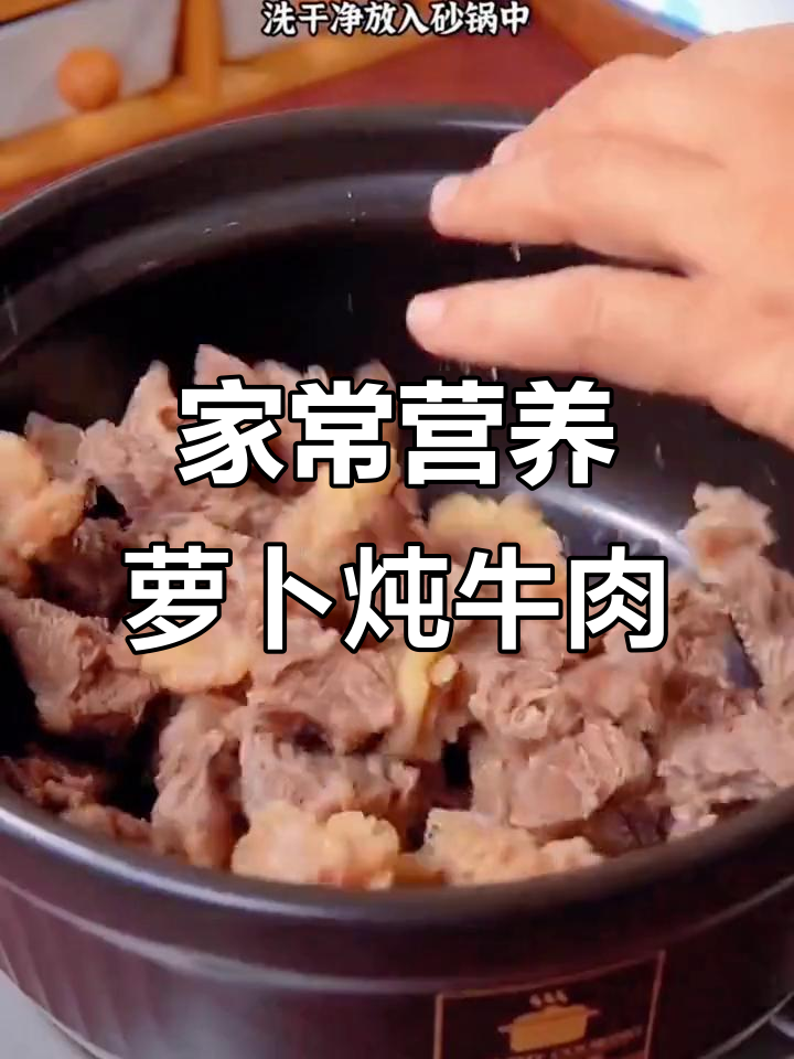轻松炖出美味萝卜牛肉汤,家常做法超简单