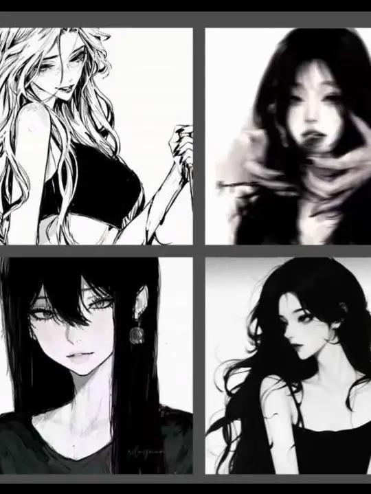 想要女头吗？我出了，找我拿。#权威女头##黑白头像 #黑白系 #动漫头像女生 #开罐即高活