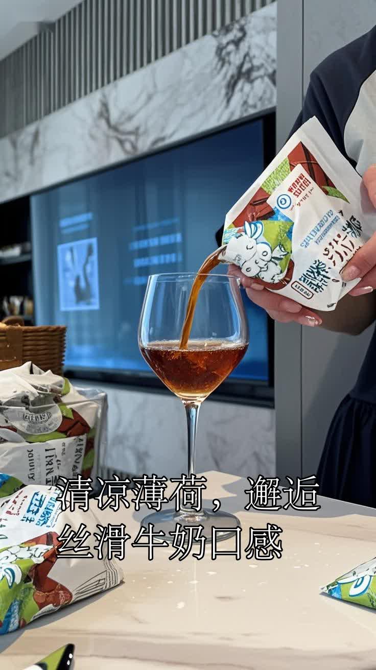 清凉薄荷,邂逅丝滑牛奶口感