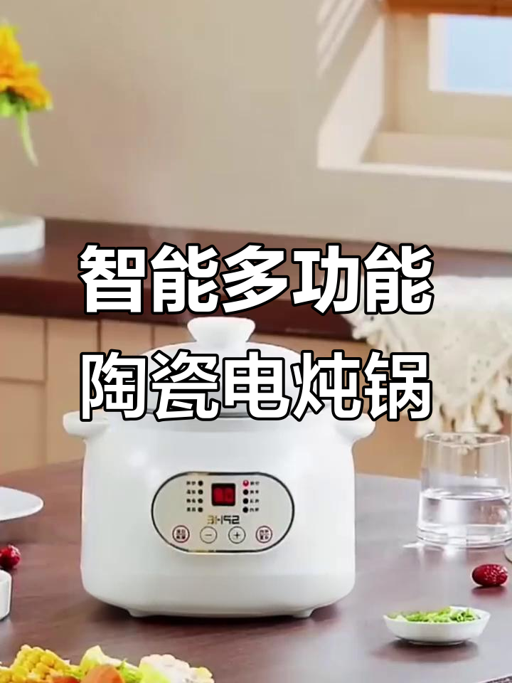 多功能陶瓷电炖锅,宝宝辅食轻松做