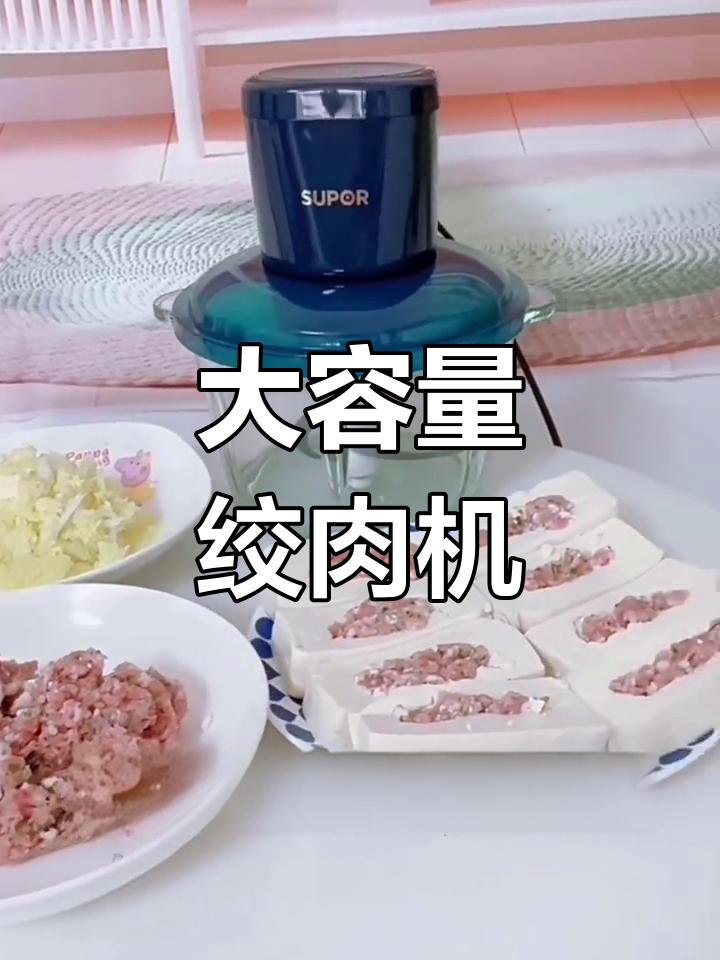 苏泊尔家用绞肉机,轻松料理省时省力