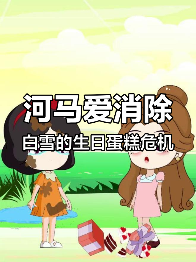 白雪妹妹摔坏蛋糕,贝儿姐姐教你如何消除恢复!