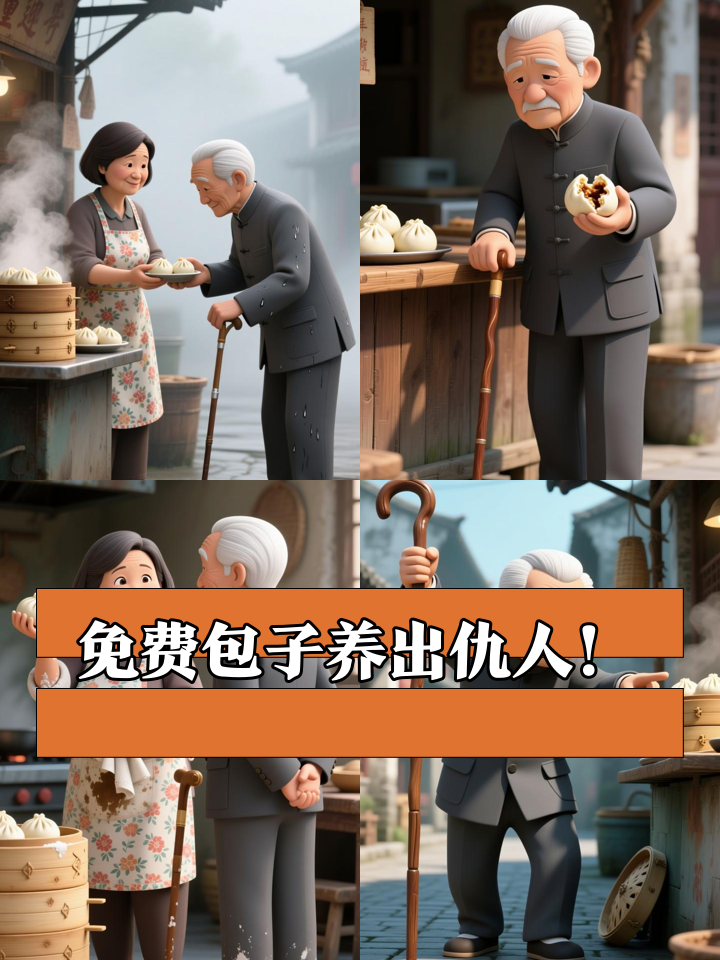 十年免费包子换来怒砸摊位，她终于懂了升米恩斗米仇