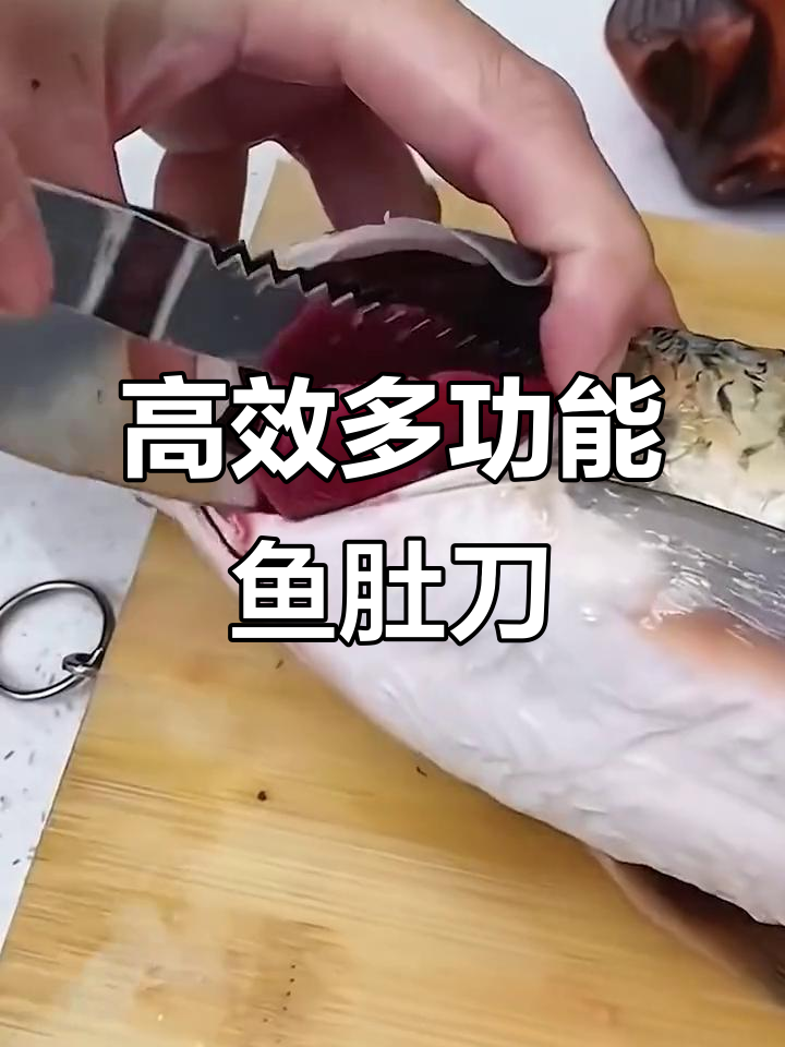 多功能鱼肚刀,轻松去鳞超实用