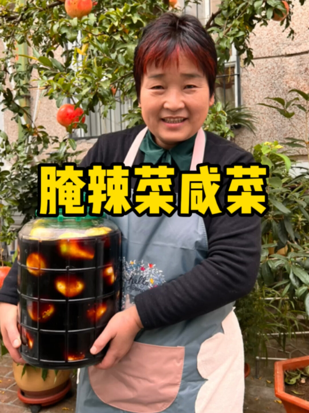 又到了腌辣菜疙瘩咸菜的季节