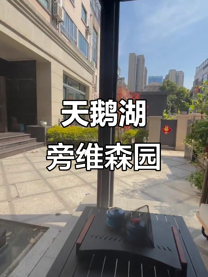 合肥天鹅湖畔的维也纳森林花园，230平大别墅带私家院子