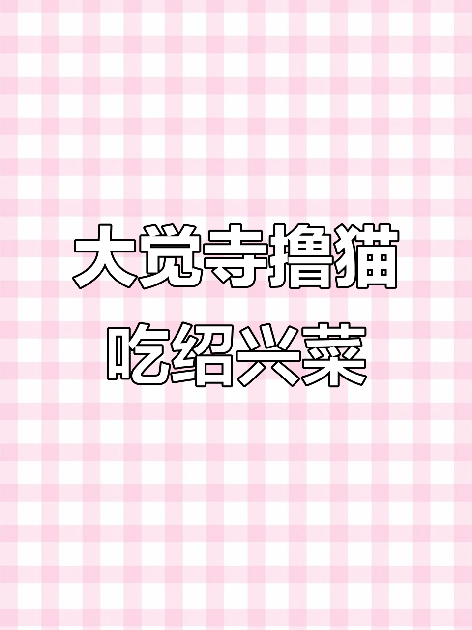 在大觉寺体验撸猫与绍兴美食,千年古刹的宁静时光