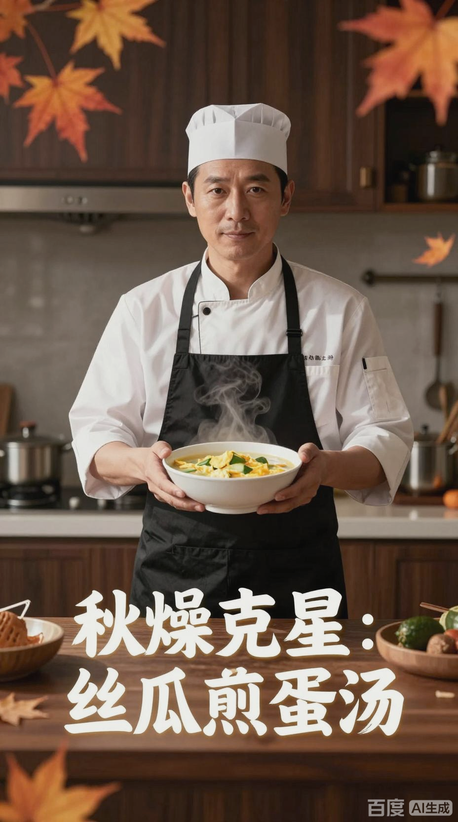 丝瓜煎蛋汤,消除秋燥的佳品