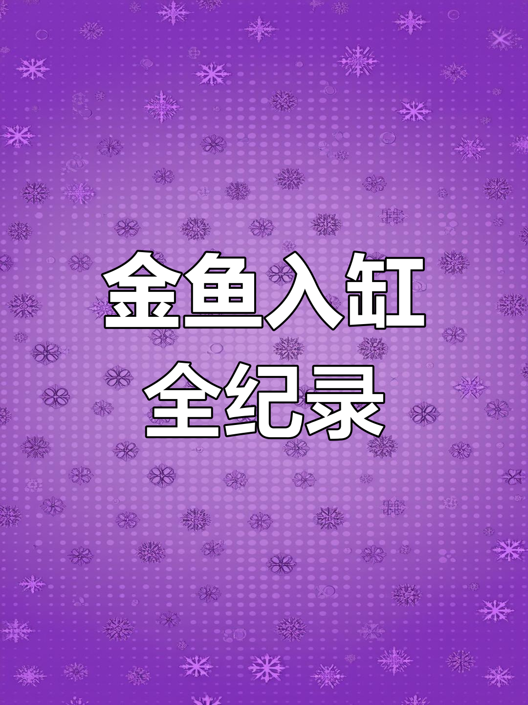 泰狮金鱼入缸,精心处理后状态极佳!