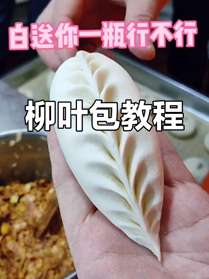 慢动作柳叶包教学,轻松掌握技巧!