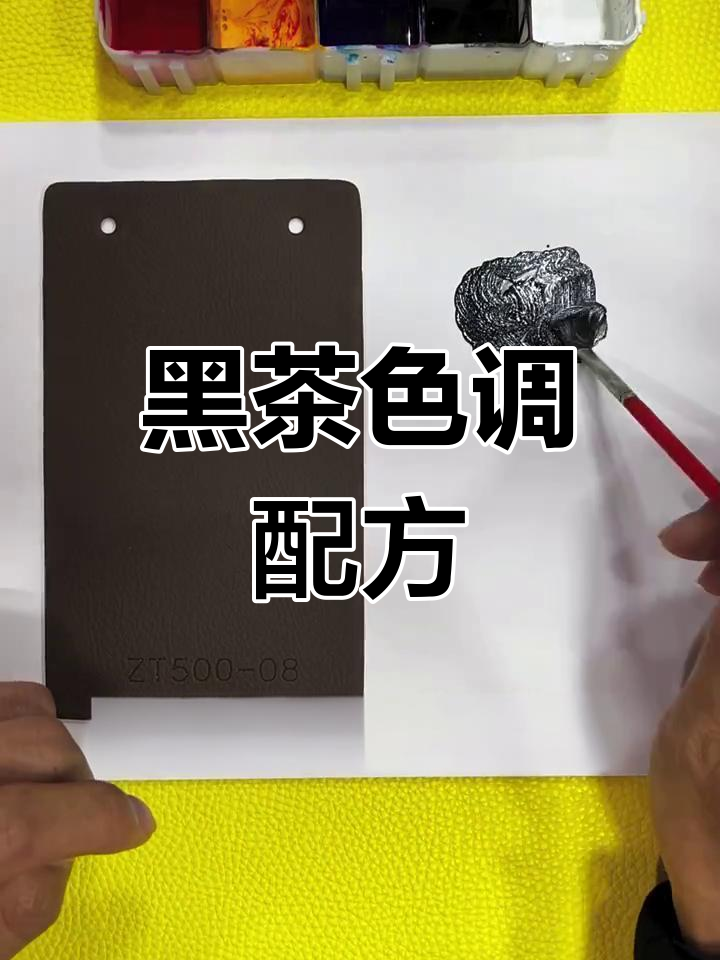 黑茶色调配技巧大揭秘,轻松掌握深浅变化