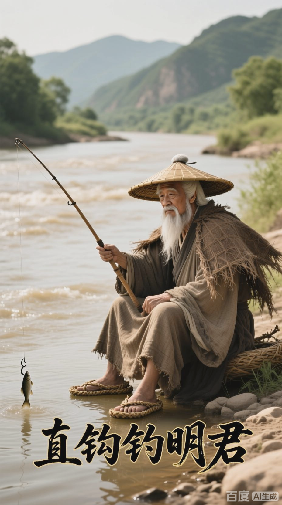 姜太公钓鱼,愿者上钩