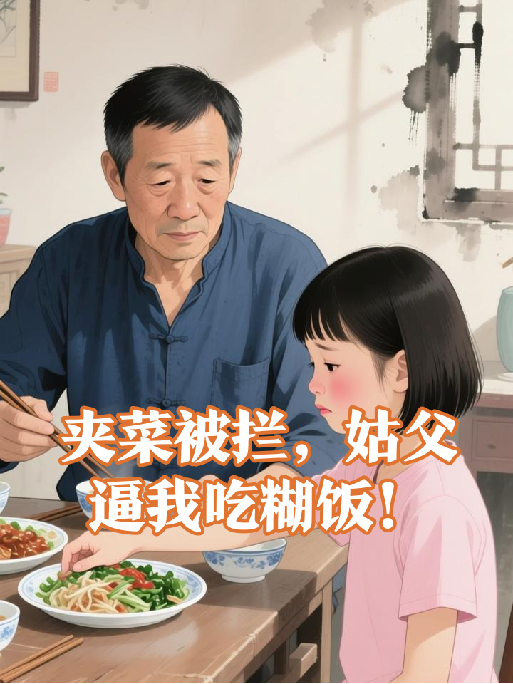 饭桌冲突：我想夹菜，姑父却逼我吃糊了的米饭，真相令人泪目