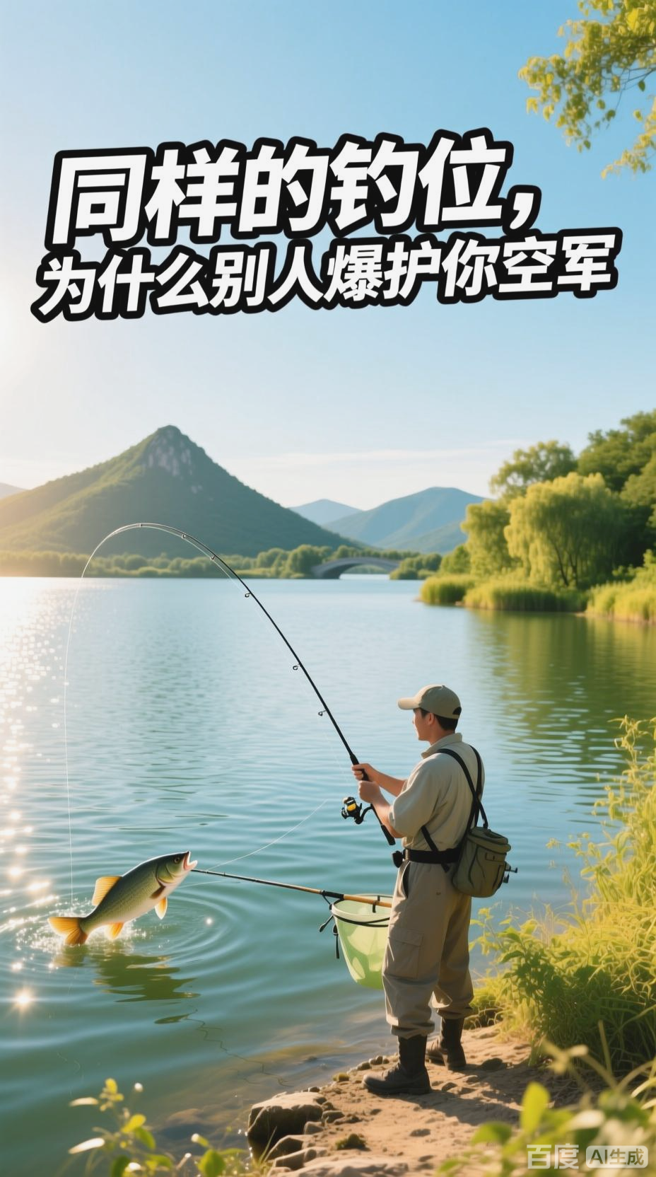 野钓五大黄金法则，鱼获翻倍