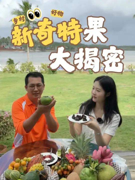 树上纯天然“巧克力酱”、水果中的鱼子酱、燕窝果、非洲杨桃瓜……农民日报·中国农网记者赵子萌