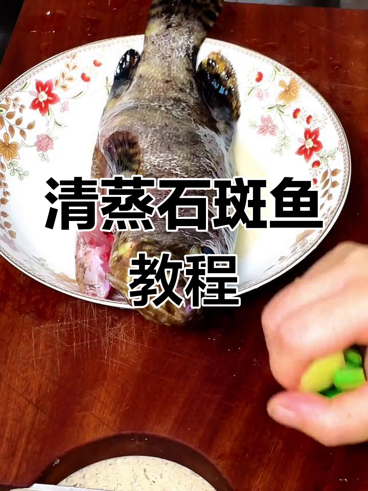 青岛特色清蒸石斑鱼,家常做法大揭秘