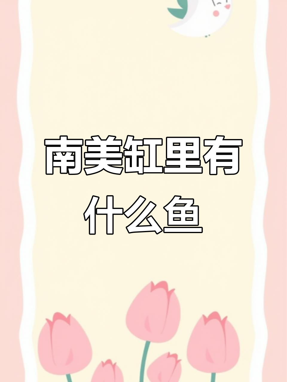 南美缸里的神秘鱼类大揭秘