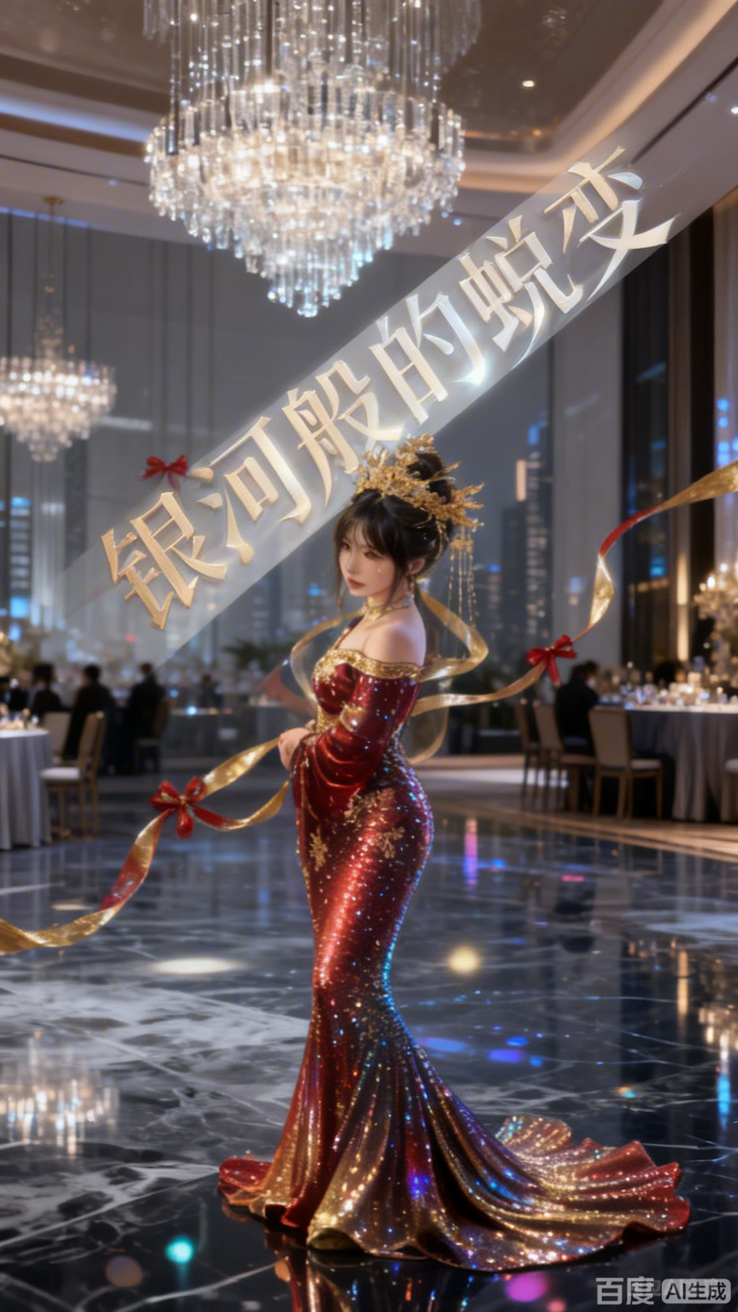 鱼尾晚礼服的优雅魅力