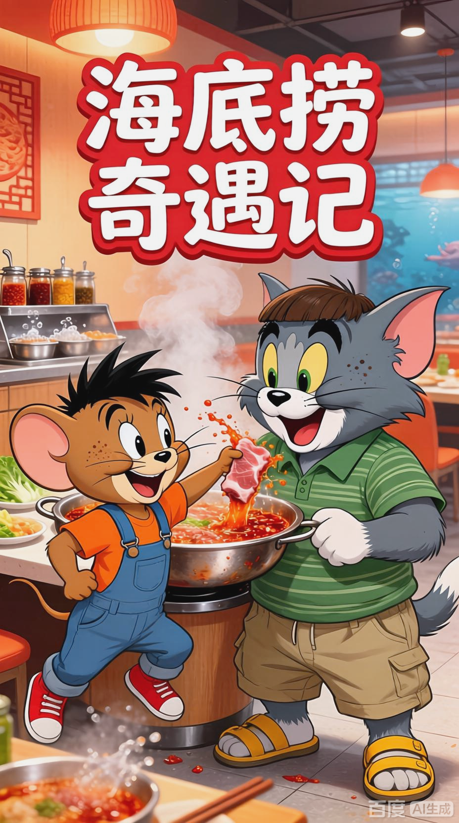 汤姆杰瑞海底捞欢乐时光