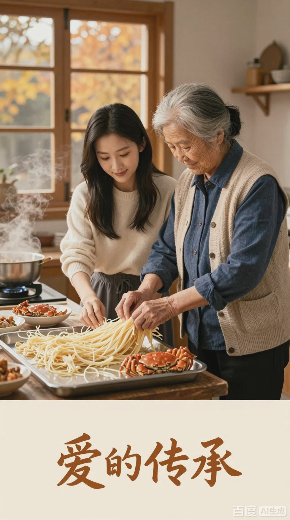 奶奶偷学30年的蟹子腐竹秘方，今天终于曝光了！