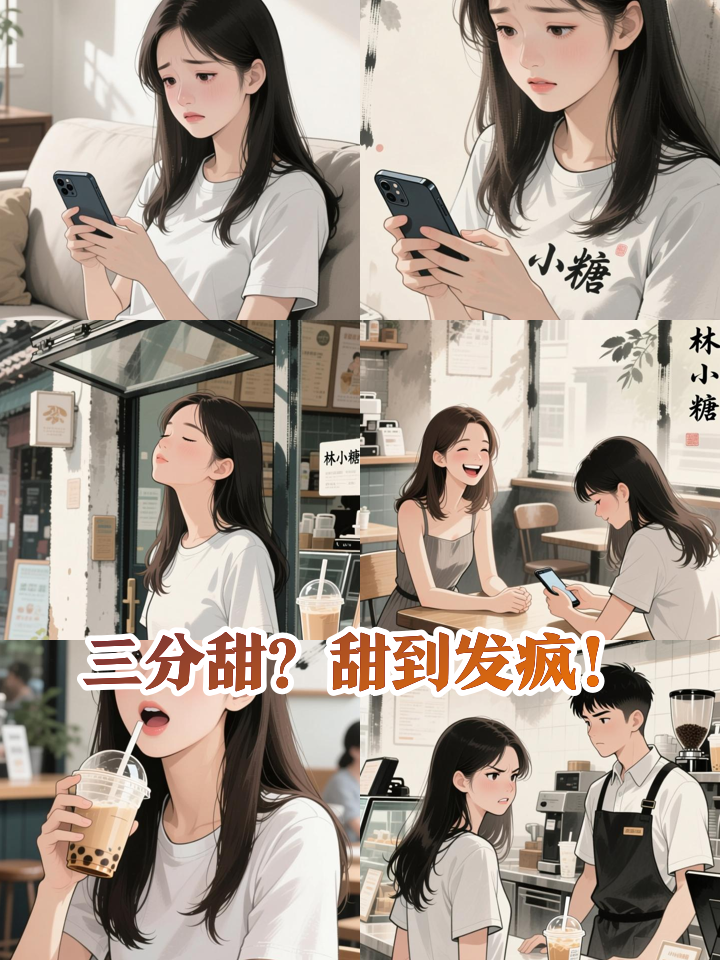 奶茶店点三分糖，结果甜到发疯！真相让人哭笑不得