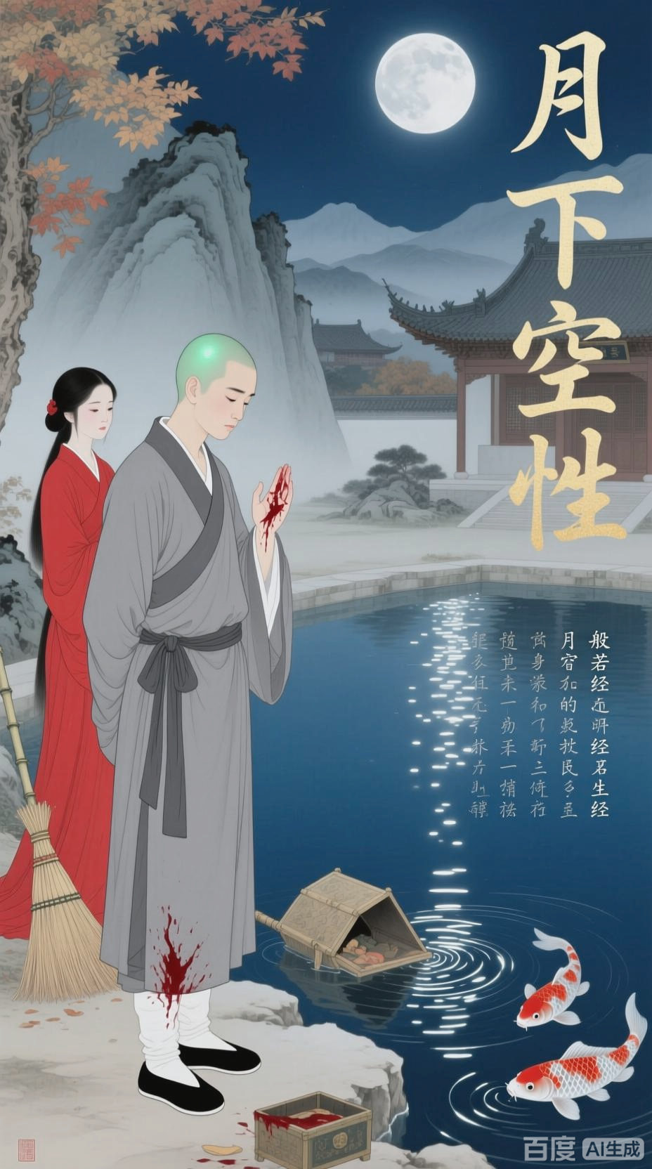 放生池的禅意:空性与执着的对话