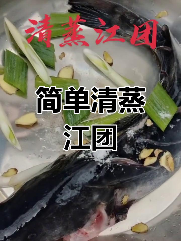 清蒸江团鱼的做法,轻松学会!