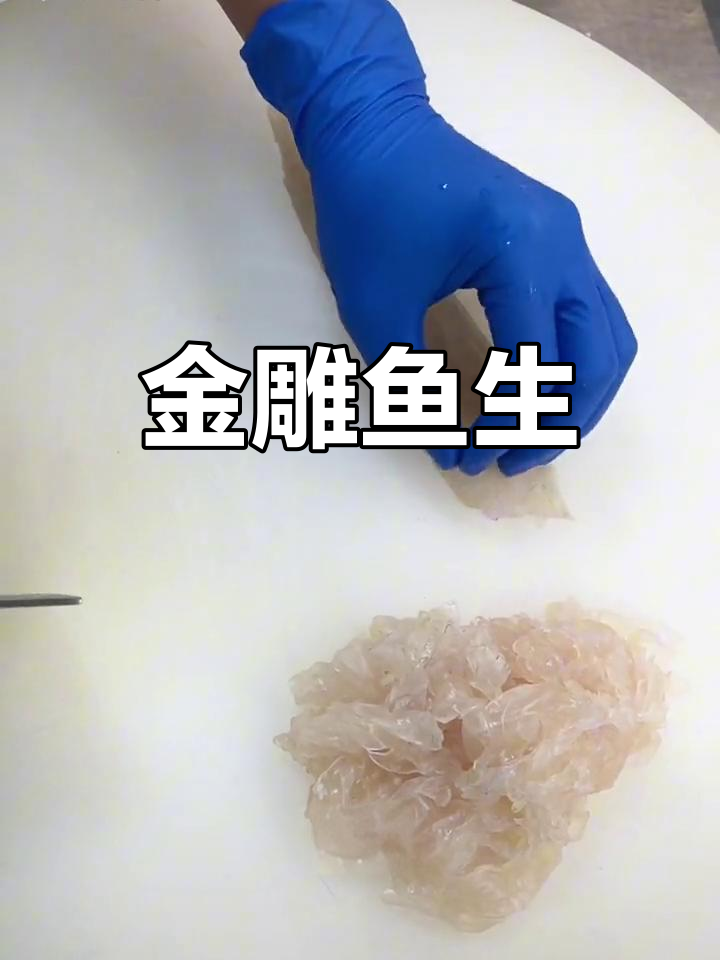 顺德金雕鱼生,口感丰富油脂十足