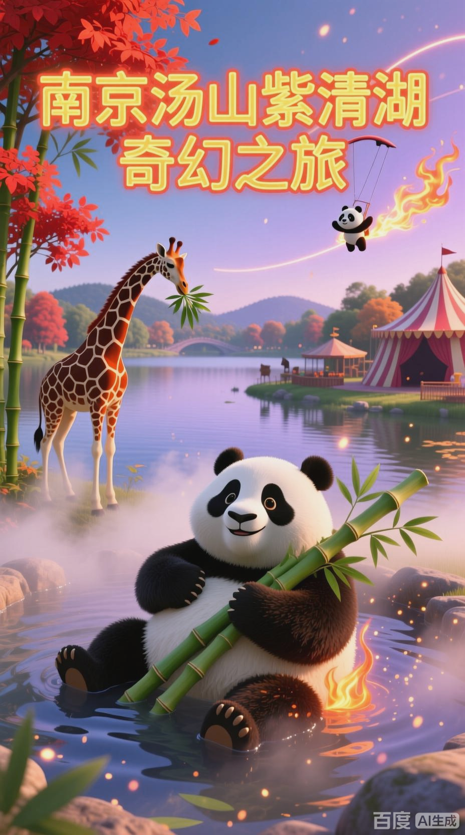 南京汤山紫清湖旅游区