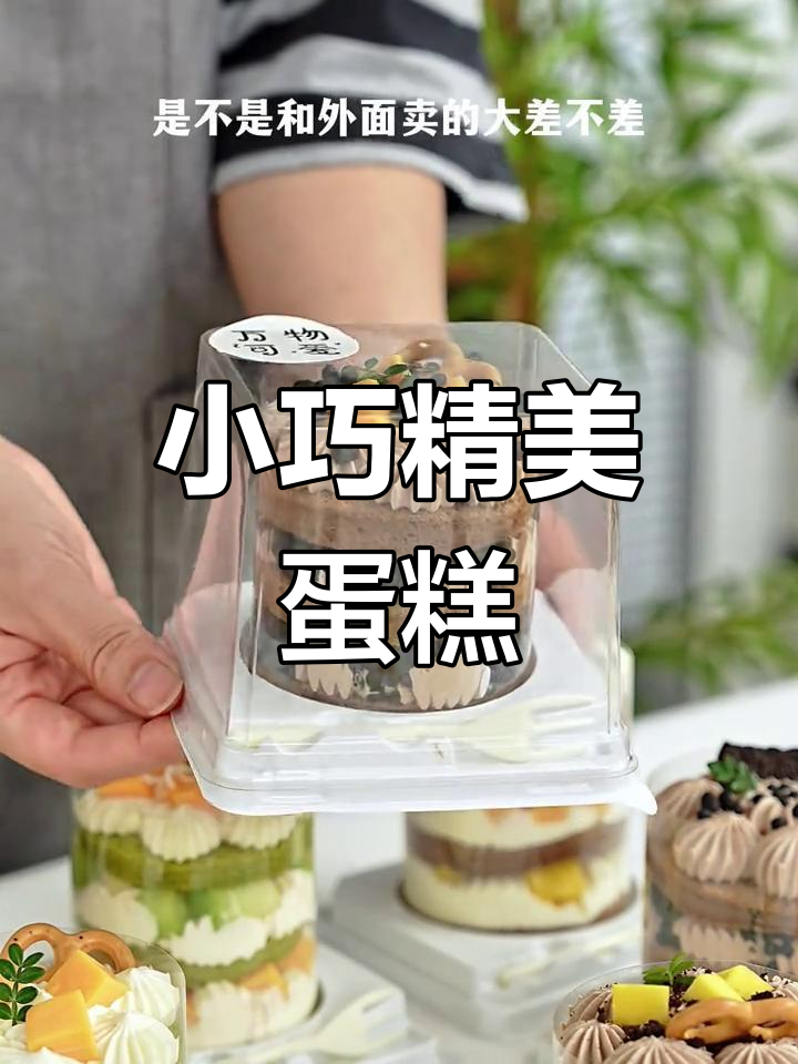 精致2寸小蛋糕,轻松制作,围边保护完美外形!