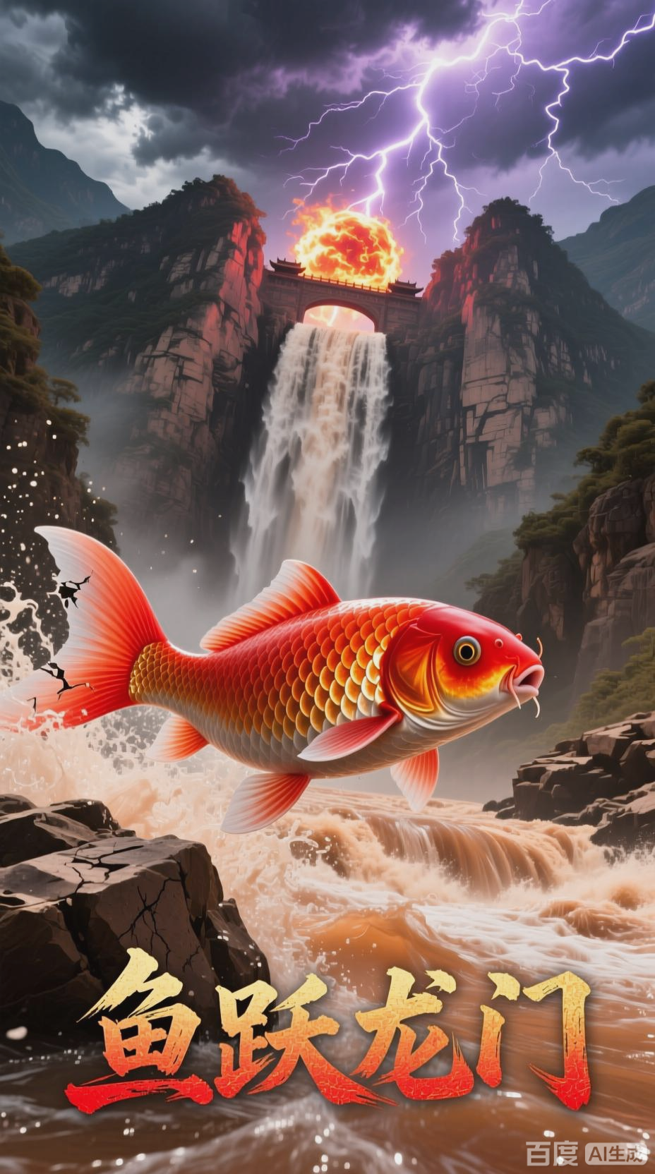 鲤鱼跃龙门，逆袭成龙传奇