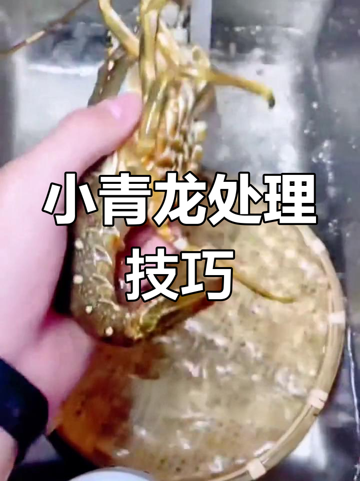 处理小青龙虾的简单步骤