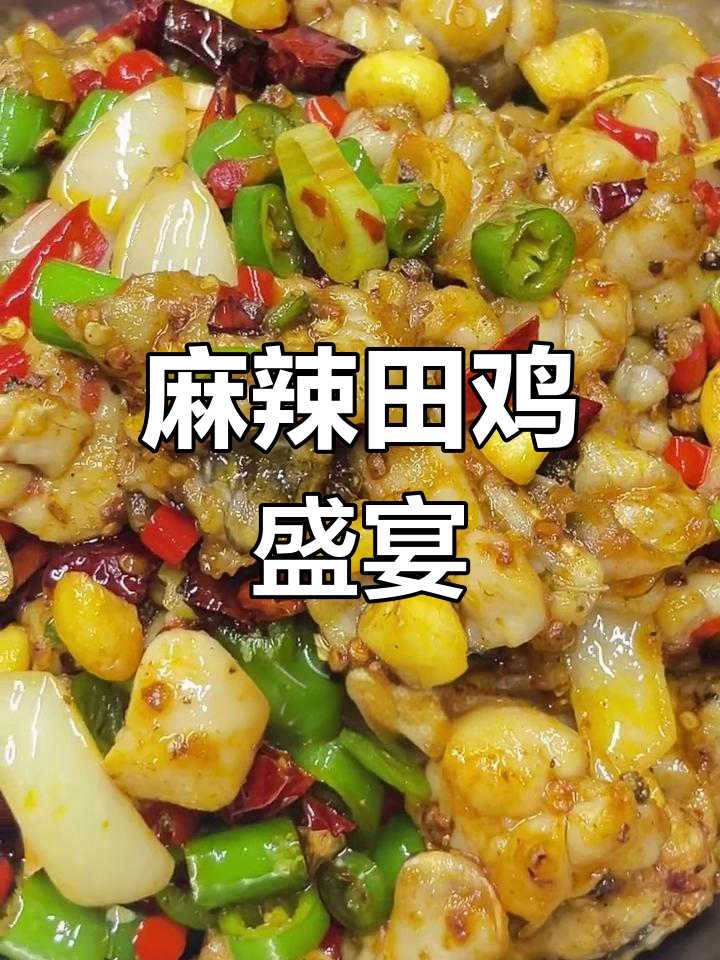 干锅田鸡,香辣十足,三碗饭都不够吃!