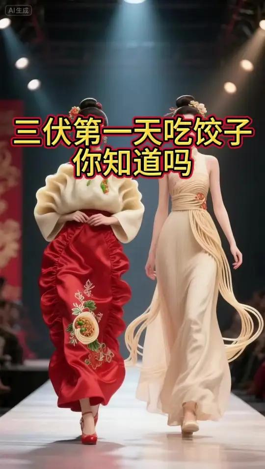 头伏吃饺子 你知道吗