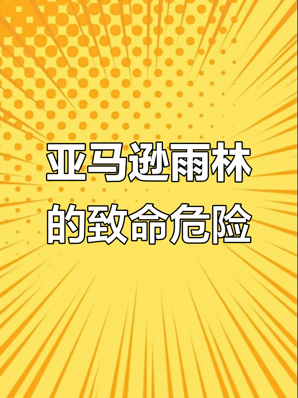 亚马逊雨林为何是禁区？毒蛇、食人鱼与巨蟒的家园
