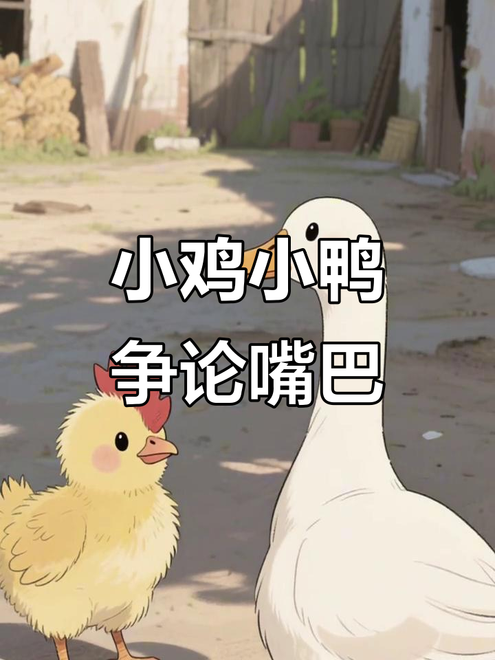 小鸡和小鸭的嘴之争，谁更胜一筹？