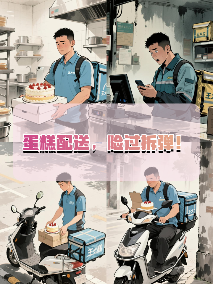 外卖小哥接单豪华蛋糕，半路发现订单竟是前女友的婚礼！