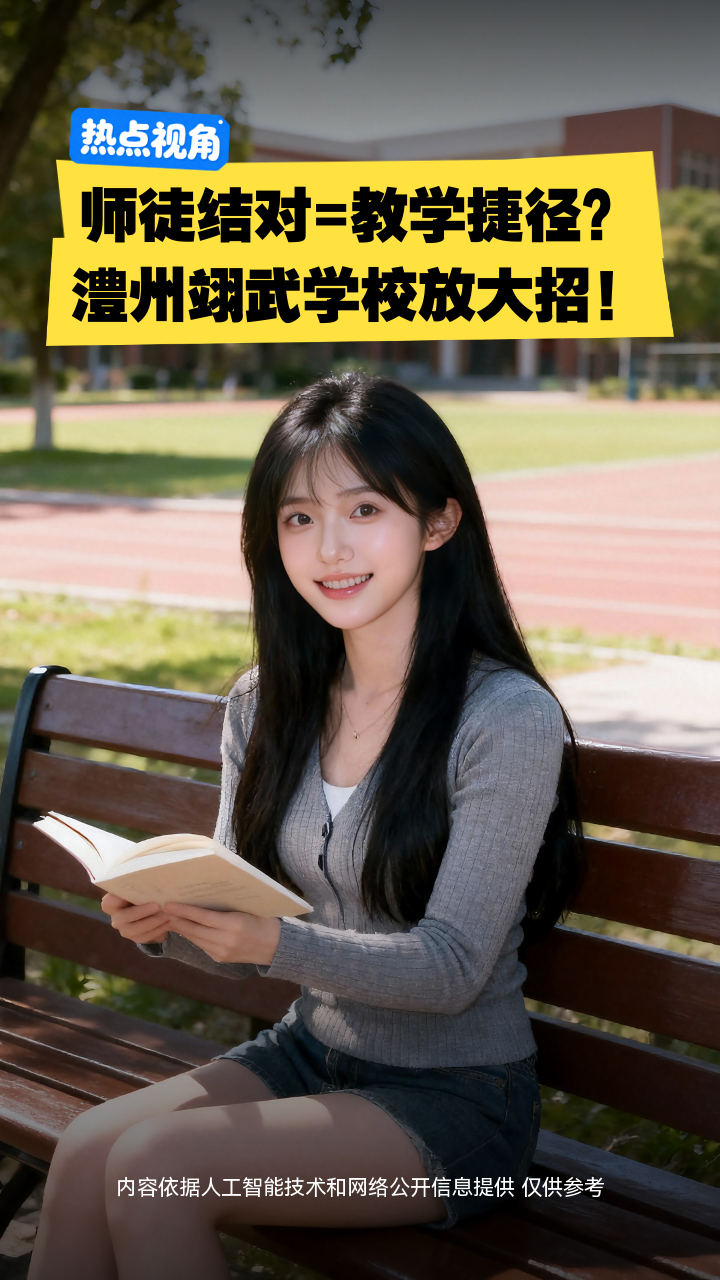 师徒结对=教学捷径?澧州翊武学校放大招!