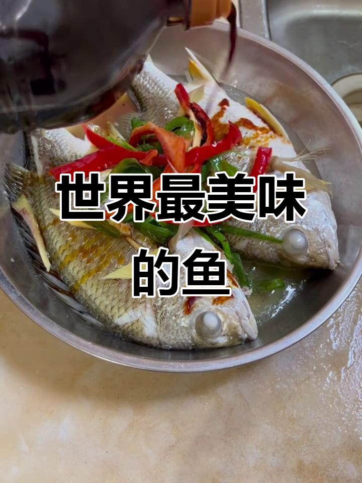 据说这是世界上最好吃的鱼,蒸一蒸就完美了