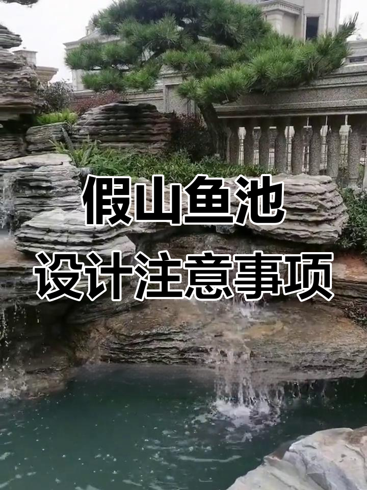 假山鱼池设计禁忌,避免这些误区让你的庭院更完美