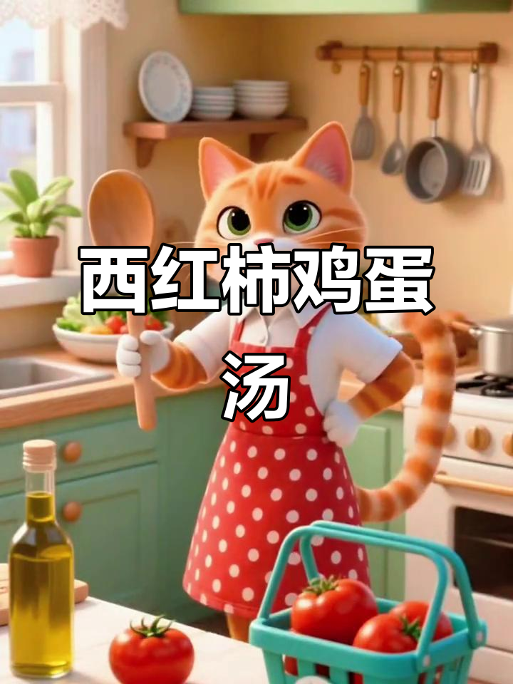 可可亲手做西红柿鸡蛋汤,妈妈的病痛瞬间消失