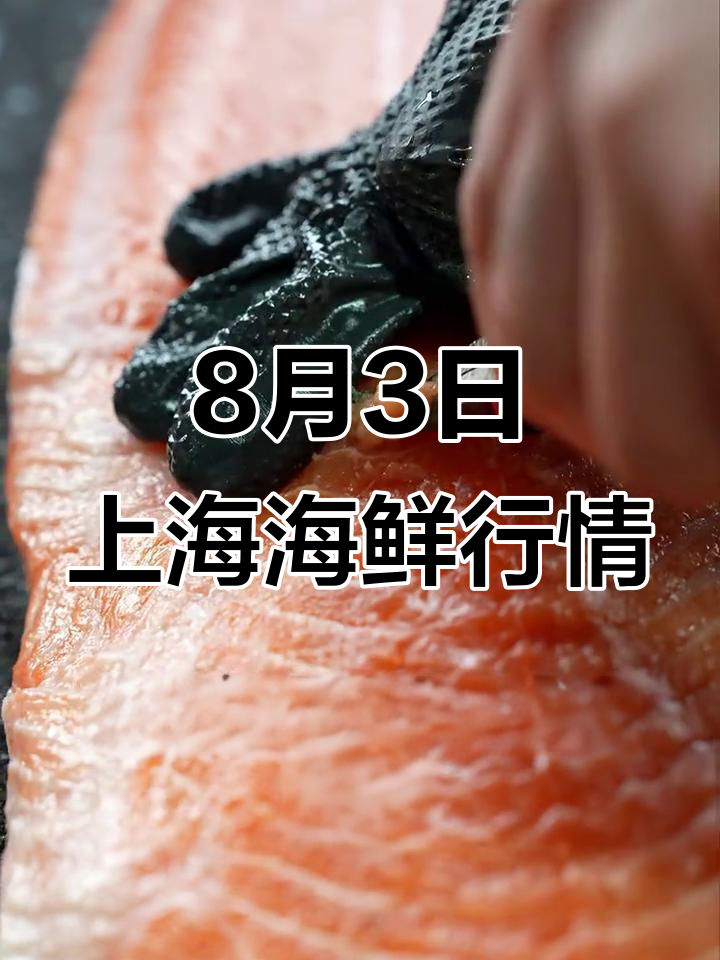 8月上海江阳市场海鲜批发,冰岛挪威鱼来袭抢三文鱼