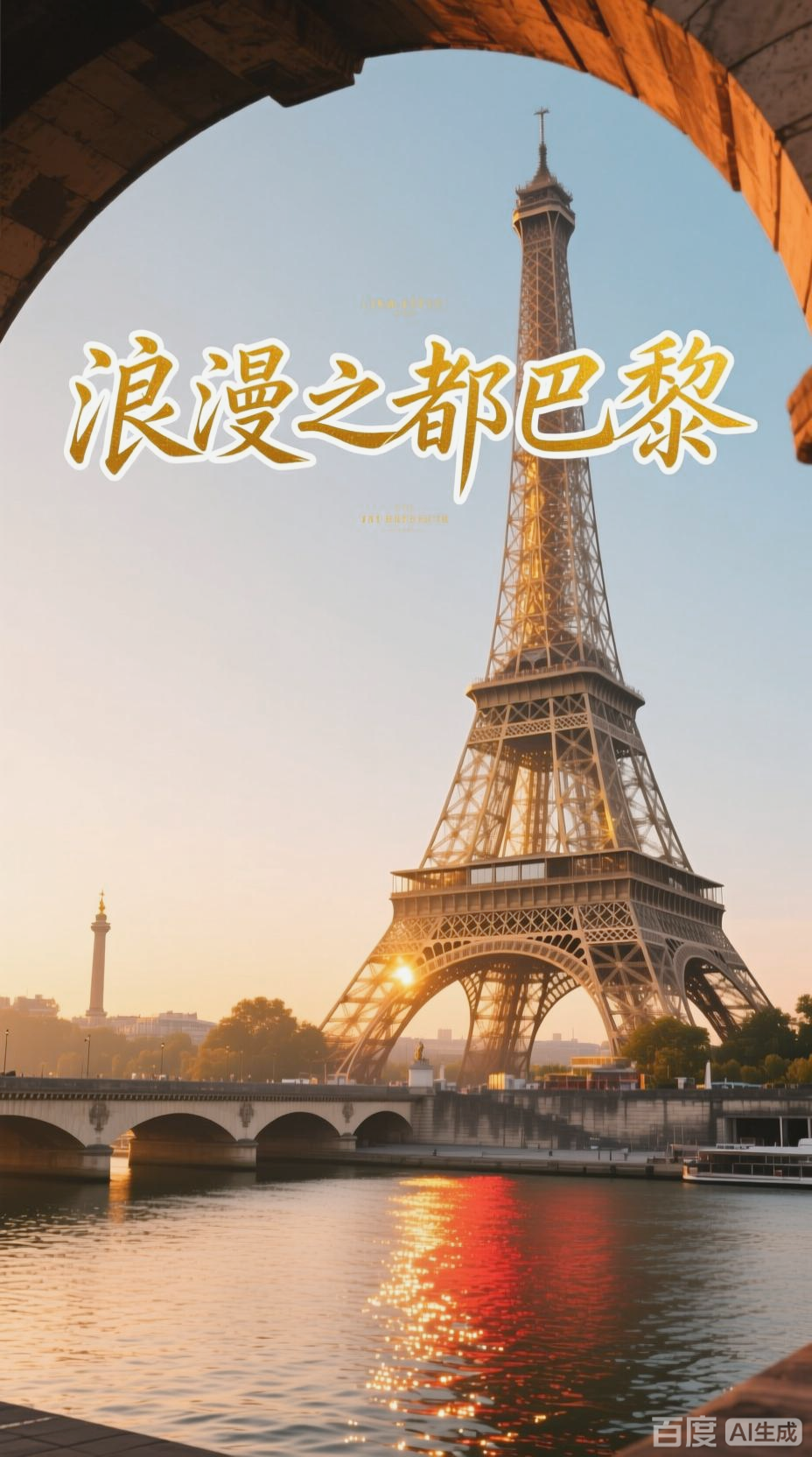 巴黎铁塔,浪漫之都的标志