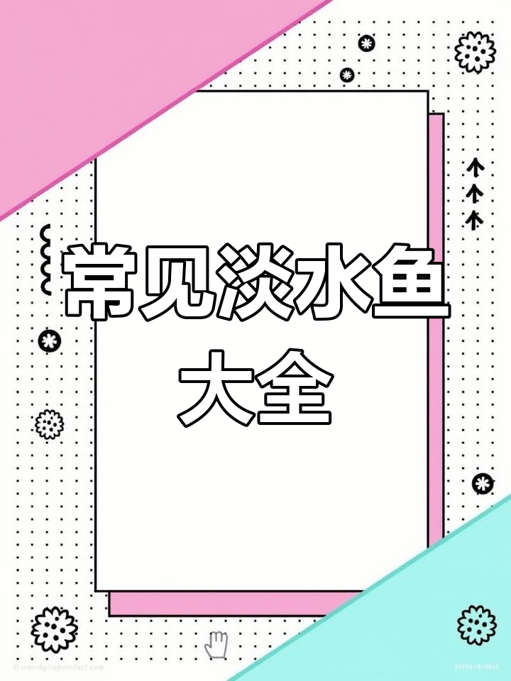 淡水鱼大揭秘:120种常见鱼类全解析
