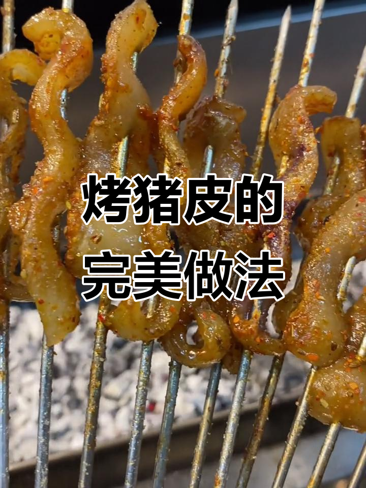 烤猪皮,香脆又入味!教你轻松做出烧烤风味