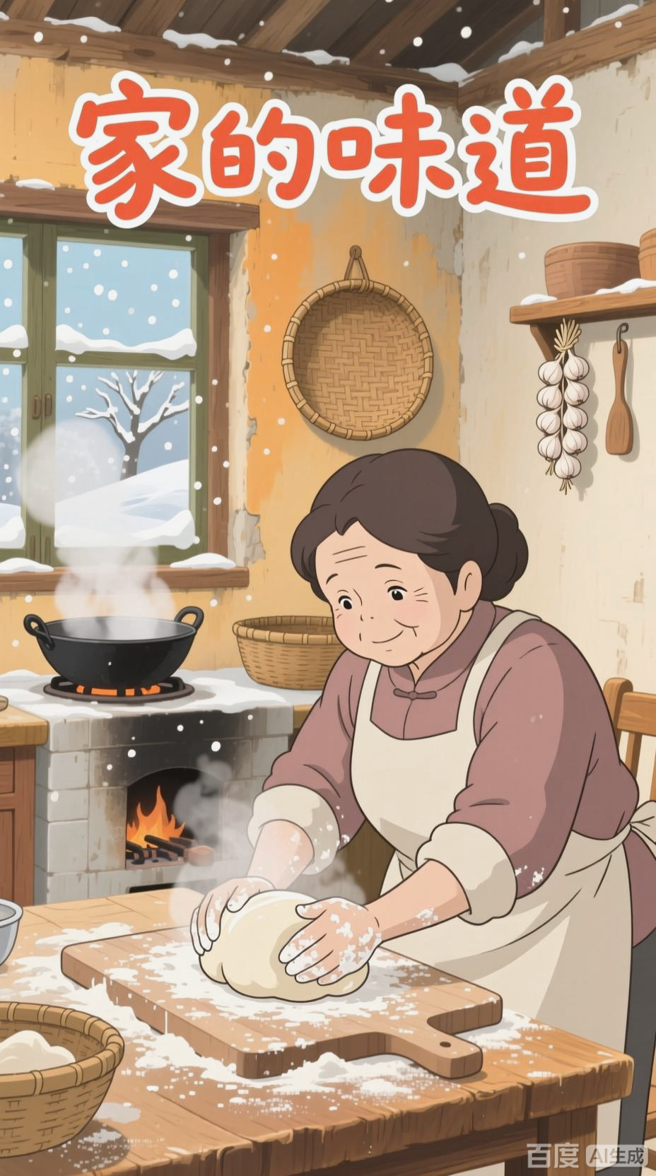 90年代农村包饺子治愈时光